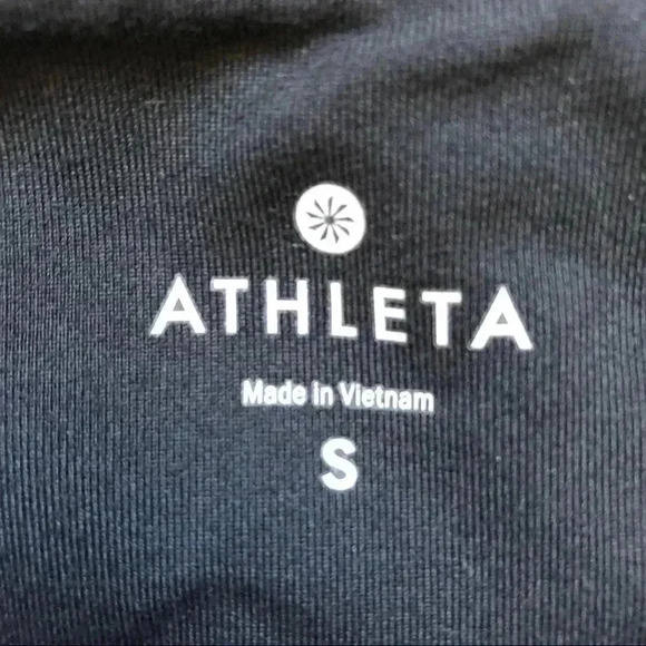 Athleta Chaturanga Capri  Crop Leggings Black Small - Picture 7 of 15